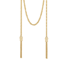 Silver Long Necklace | Christofle